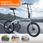 20" Folding City Bike Aluminum Frame 7 Speed Folding Bike