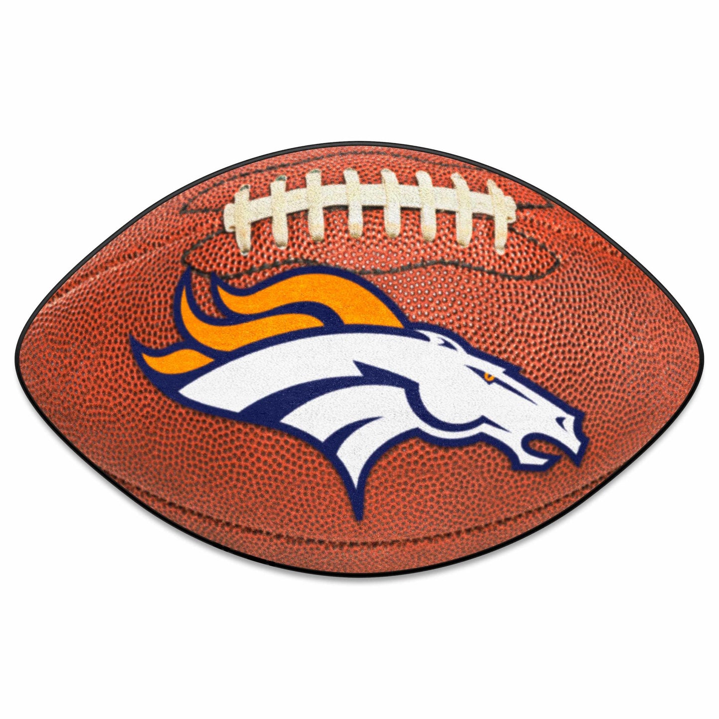 NFL - Denver Broncos Football Rug 20.5"x32.5"