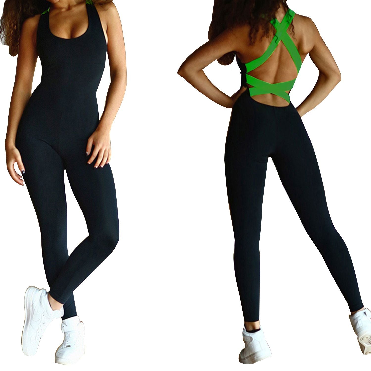 Women leggings Sports YOGA Workout Gym Fitness Jumpsuit Core Sports & Fitness