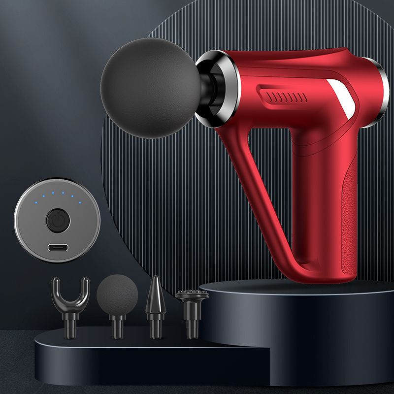 1pc Tricep Gun Deep Muscle Massage Relax Outdoor Fitness Equipment Shock Full Body Massager Electric Massage Gun Core Sports & Fitness