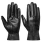 Unisex Leather Winter Warm Gloves Outdoor Windproof Soft Gloves Cycling Skiing Running Cold Winter Gloves