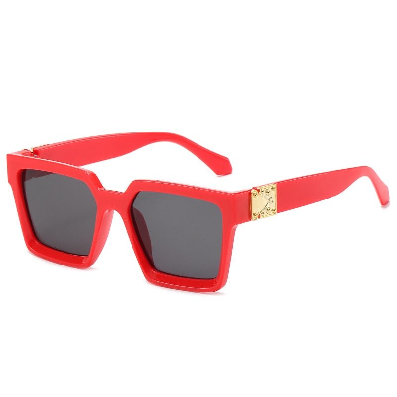 Oversized Square Sunglasses Women Luxury Brand Sunglasses Women Mirror Sun Glasses For Men Eyewear