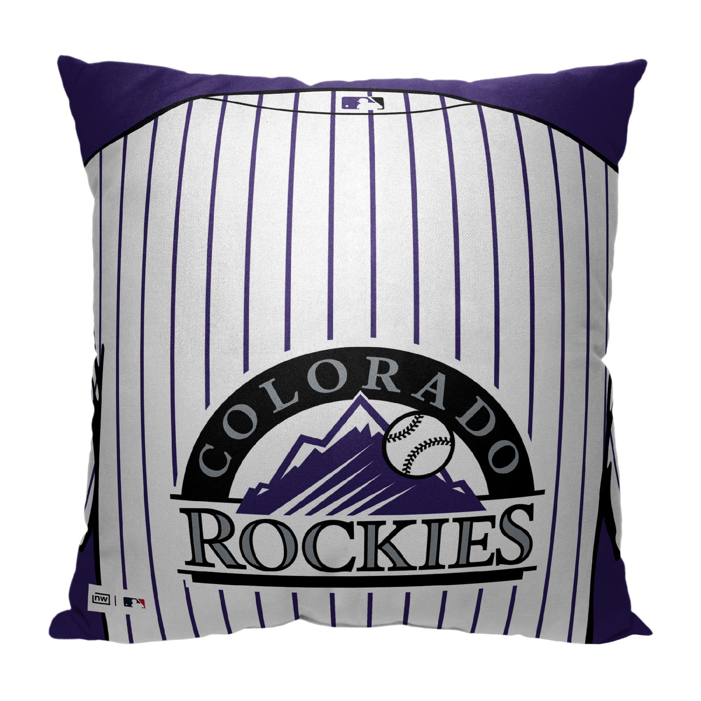 [Personalization Only] OFFICIAL MLB Jersey Personalized Pillow - Colorado Rockies