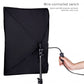 Photography Softbox Lighting Kits 50x70CM Professional Continuous Light System Soft Box For Photo Studio Equipment