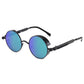 Classic Gothic Steampunk Sunglasses Luxury Brand Designer High Quality Men and Women Retro Round Metal Frame Sunglasses UV400