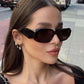 Trendy Design Brand Sunglasses Women New Fashion Square Small Sun Glasses Female Luxury Brand Ladies Glasses Eyewear Shades