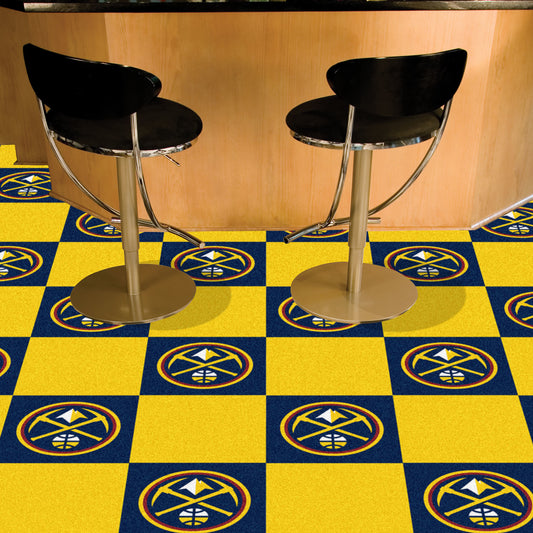 NBA - Denver Nuggets 18"x18" Carpet Tiles