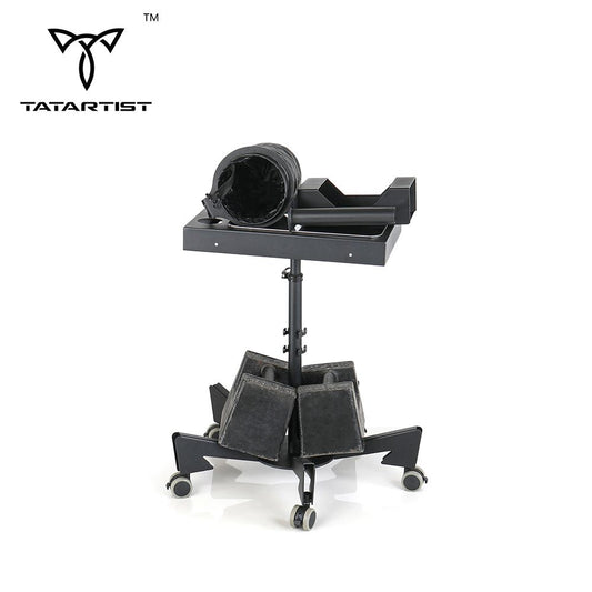 Metal tattoo tool cart, mobile tattoo workstation,tattoo trays