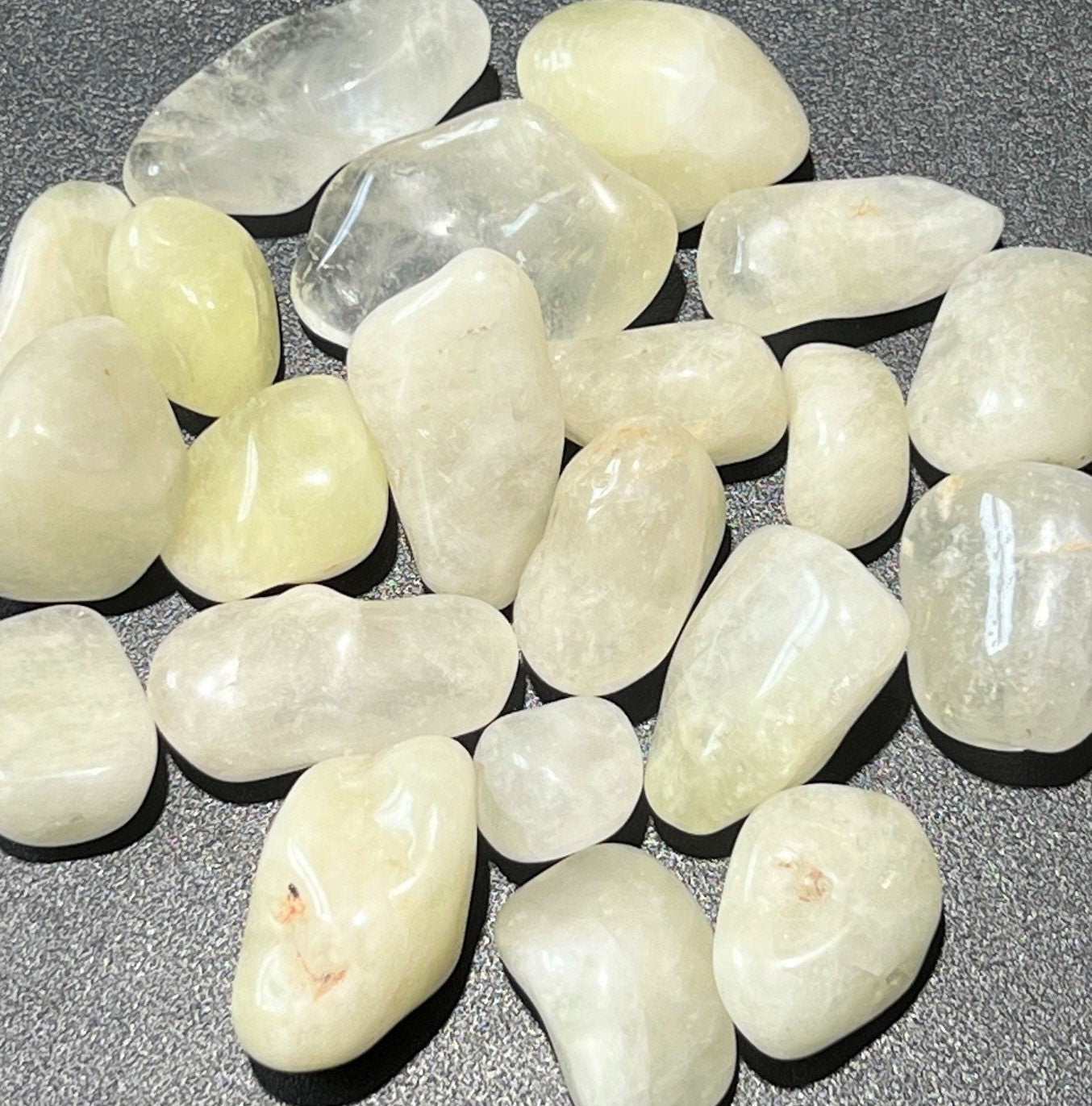 Yellow Quartz Crystal Tumbled Stones (By The Piece or Pound) Amazing Crystals