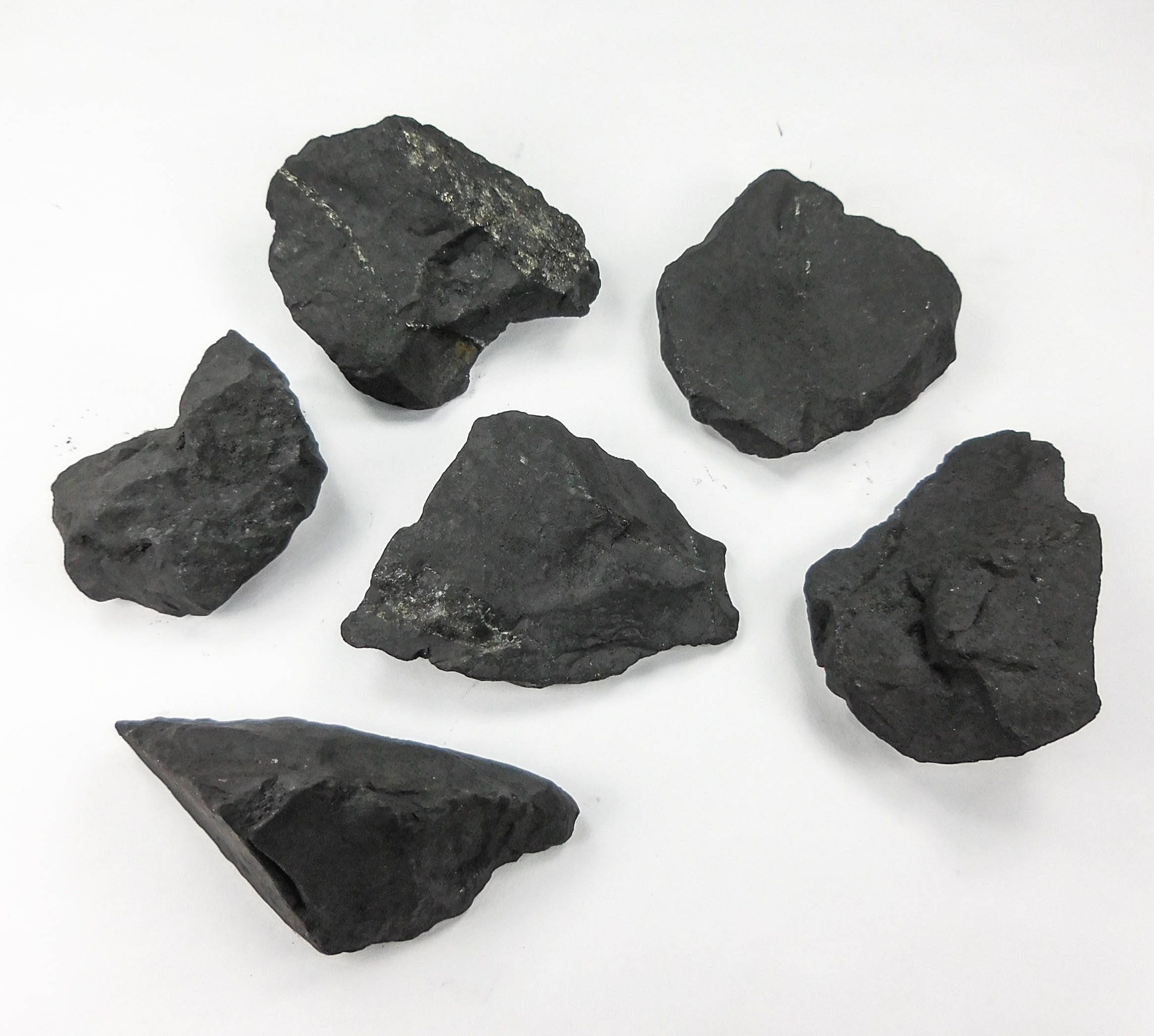 Black Shungite Type-2 Rough Raw Stones (By The Piece or Pound) Wholesale Amazing Crystals