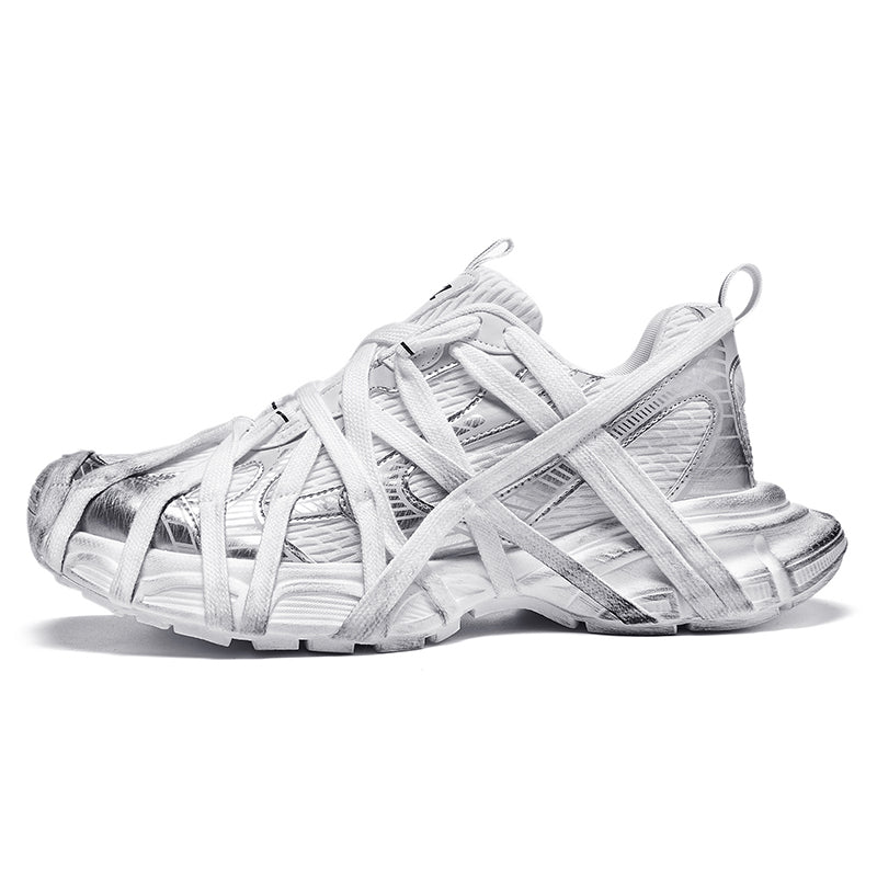 S2510 Silver Mummy Sneakers Niepce