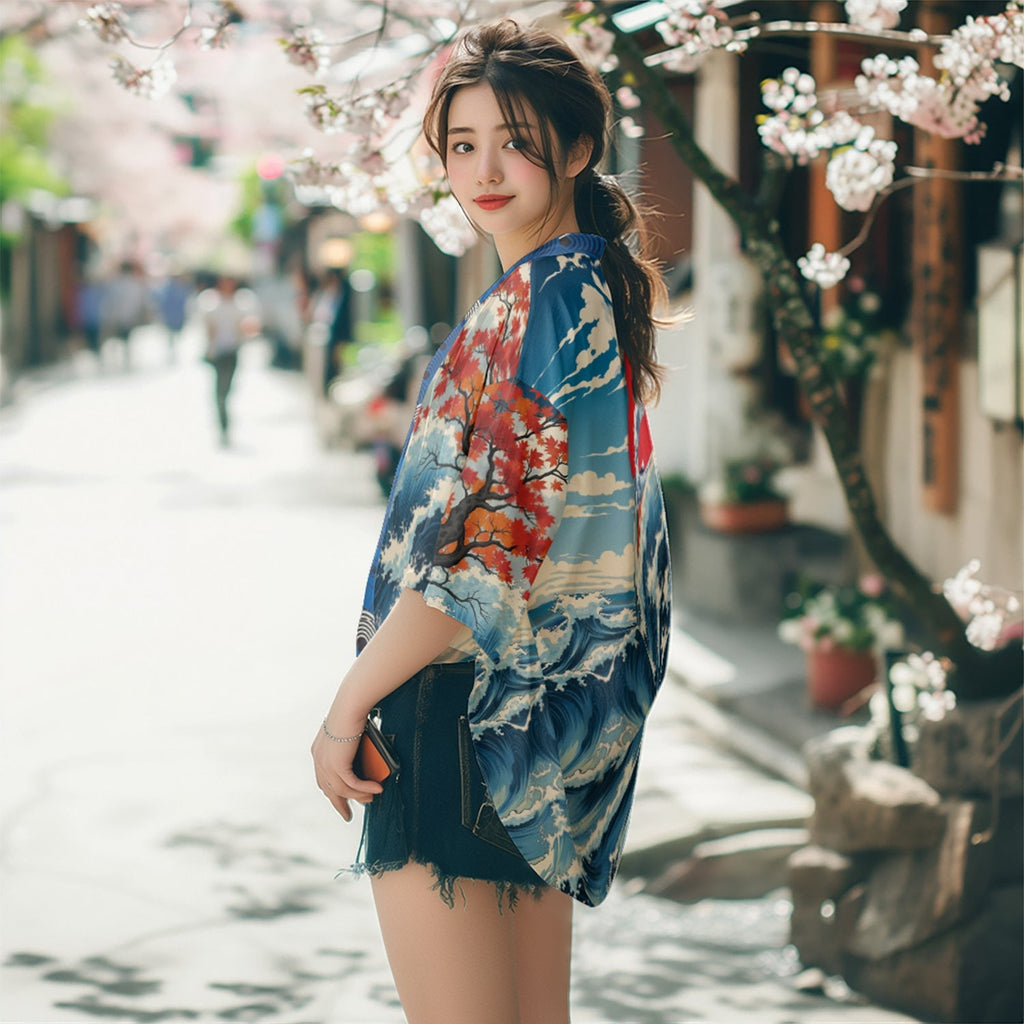 K22 Blue Oceans Kimono Niepce