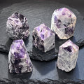 Banded Amethyst Crystal Point Tower Carving Amazing Crystals