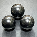 Shungite Sphere (1.5 Inch) Polished Karelian Russian Mineralized Carbon Amazing Crystals