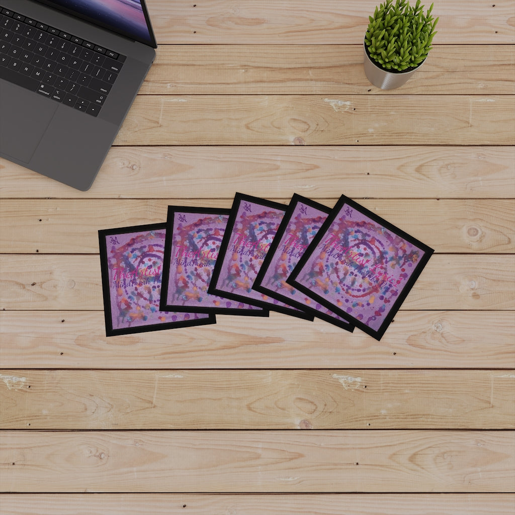 Copy of MindFreak TheVibe Vol. 1 (Album Art) Laminate Stickers, Square