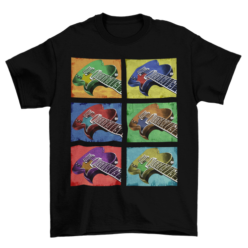 Pop Rocker 6 Colorful Guitars Design for Music Lovers Taboo
