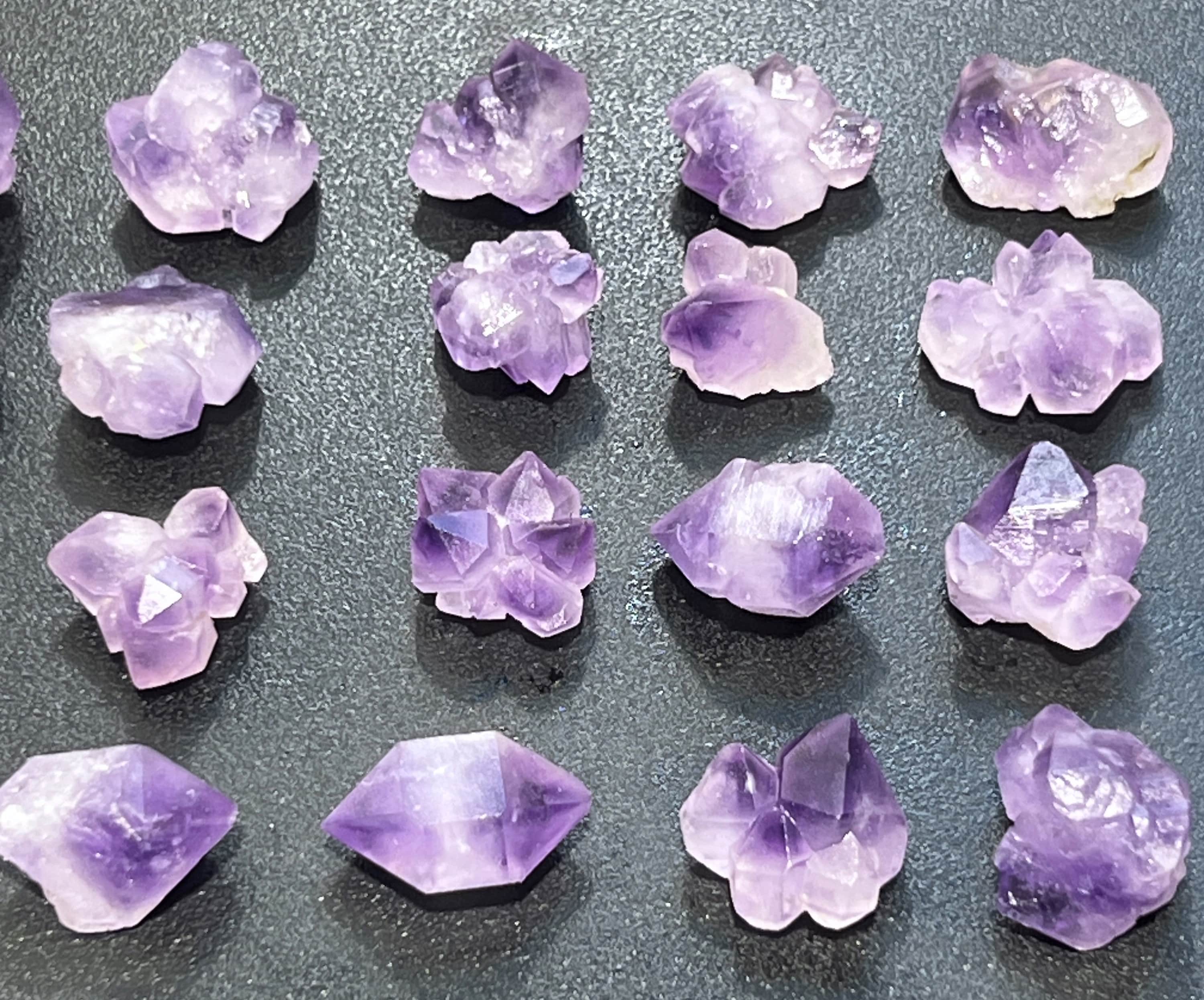 Amethyst Mini Crystal Clusters (1 Kilo)( 2.2 LBs) Bulk Wholesale Lot Raw Natural Gemstones Amazing Crystals