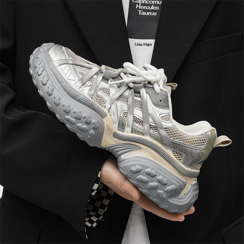 S8888 Champagne Tire Sneakers Niepce