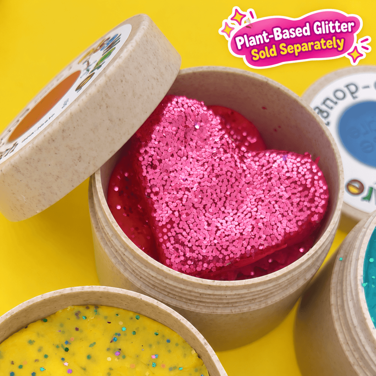 Eco-Dough (4-Pack) – Natural, Non-Toxic Multi-Colors elseware unplug