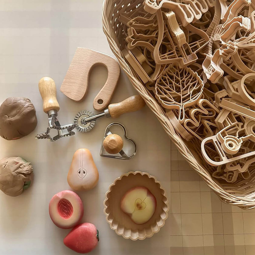 Eco-Dough Cutters – Assorted Styles - Plastic Free – Kid Safe elseware unplug