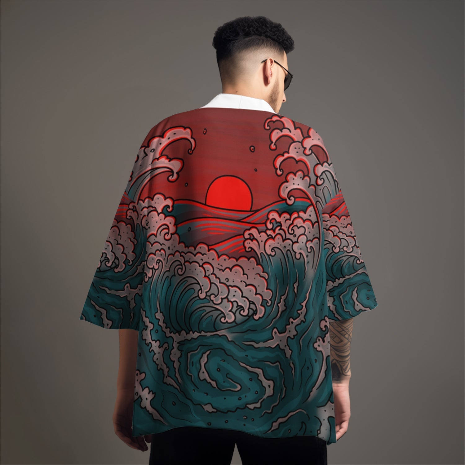 K08 Fading Sun Kimono Niepce
