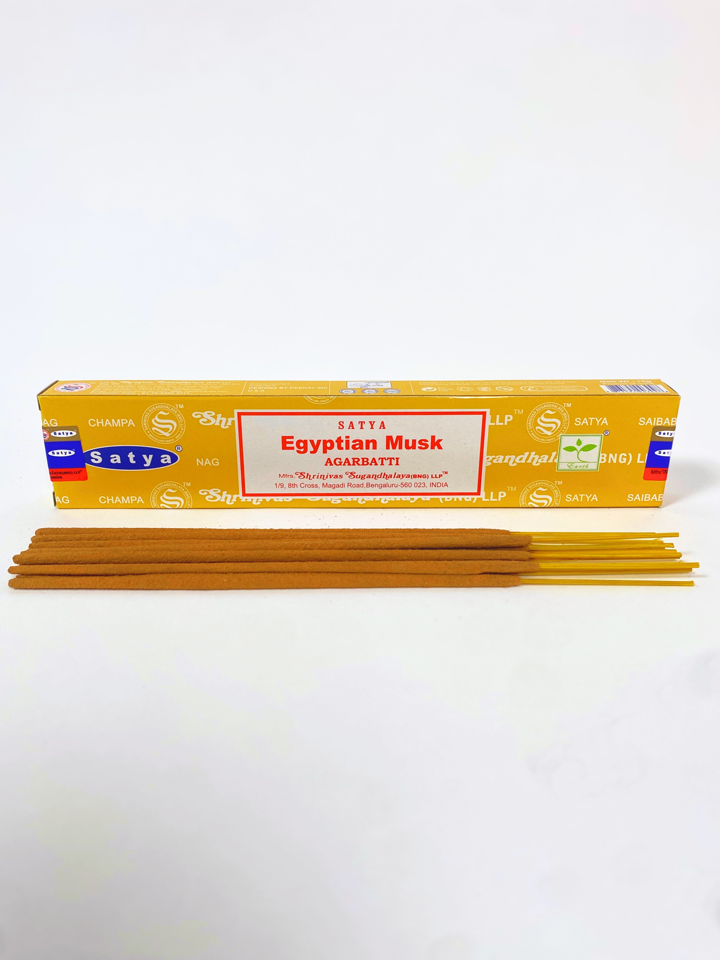 Satya Egyptian Musk Incense | 15g Auric Blends