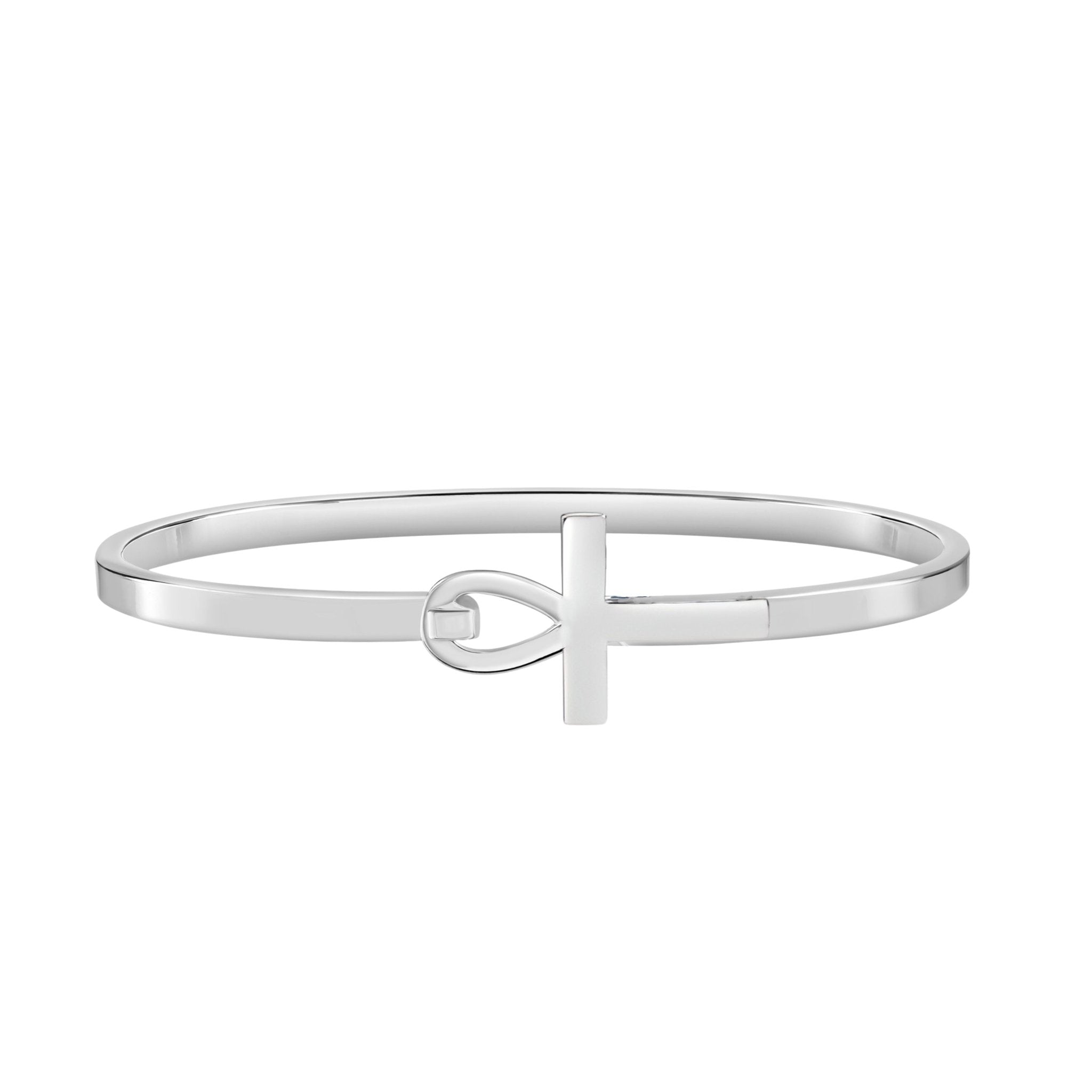 Elegant Cross Bangle Bracelets The Awareness Company