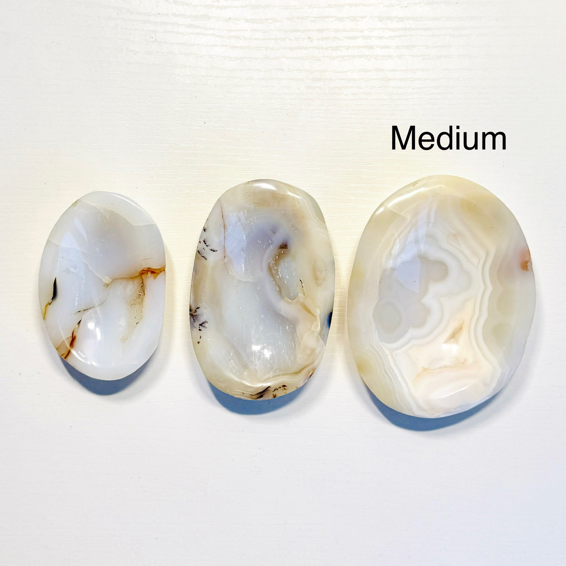 Elegant White Agate Dish – Mini, Small & Medium Sizes KREATEUR MIAMI
