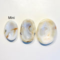 Elegant White Agate Dish – Mini, Small & Medium Sizes KREATEUR MIAMI