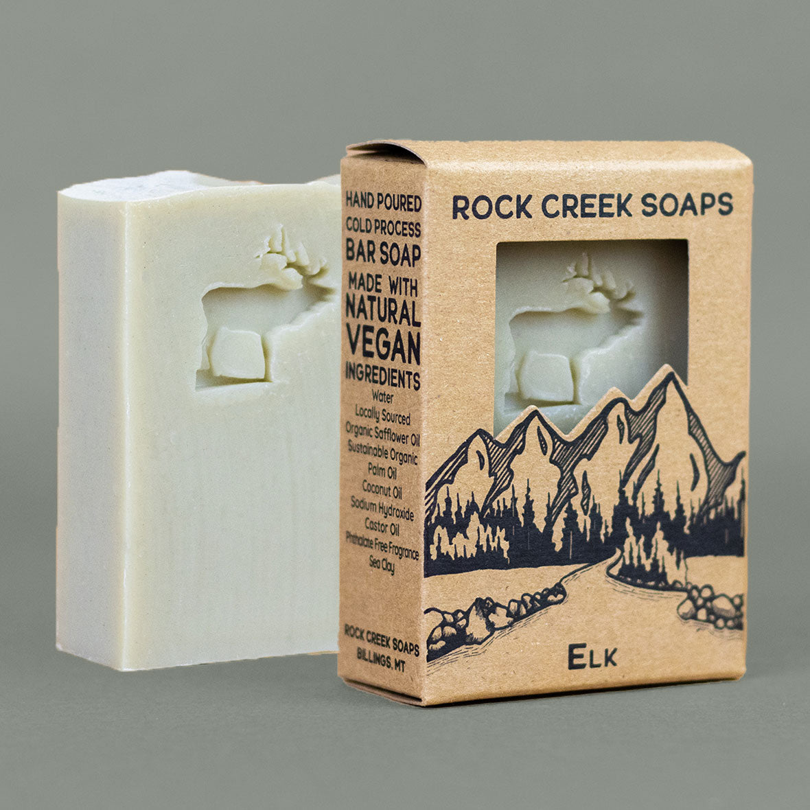 ELK SOAP | Lavender & sage Rock Creek Soaps