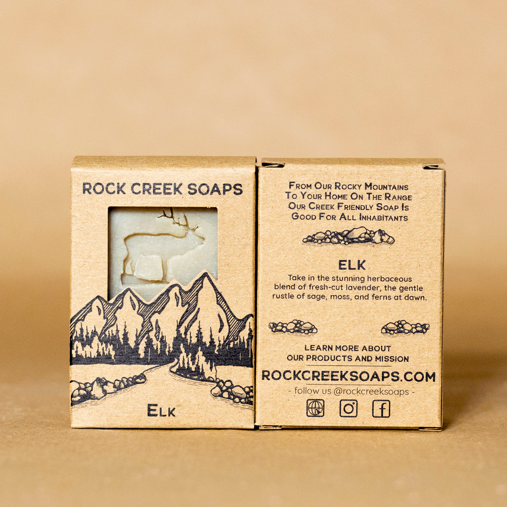 ELK SOAP | Lavender & sage Rock Creek Soaps