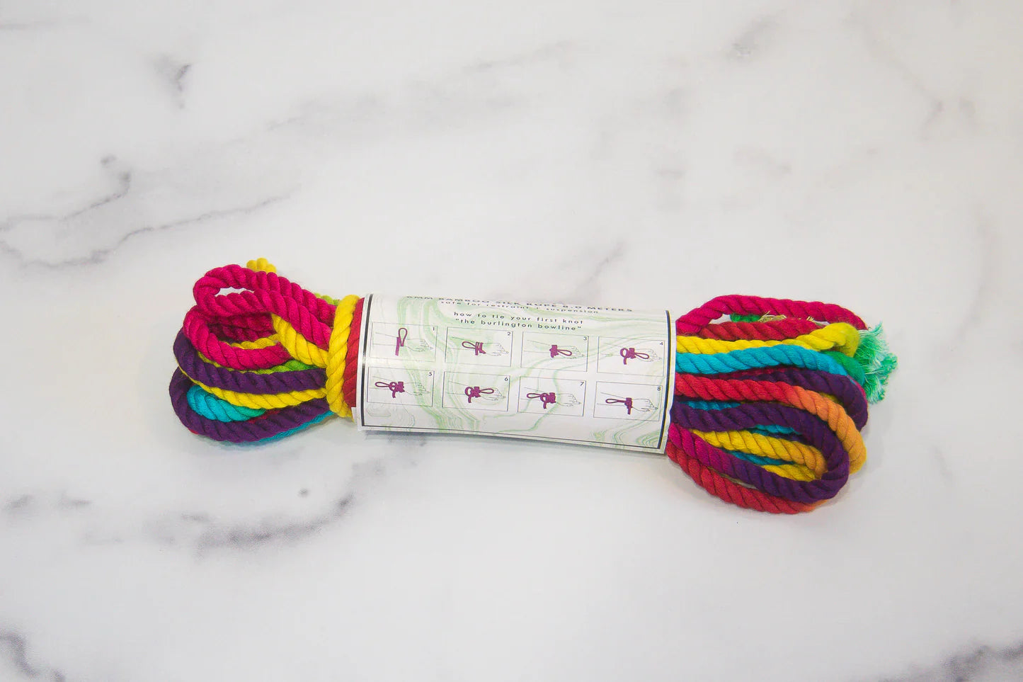 Emojibator Funfetti Rainbow Bondage Rope Adult Toy Box