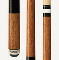 Players Energy 52" Midnight Black w/Antique Stained & Floating Pts. Design w/Black Linen Wrap Cue Stick C.P.Dean Company