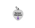Epilepsy Awareness Heart Charms The Awareness Company