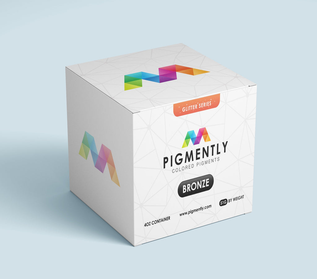 Bronze Glitter Epoxy Powder Pigment UltraClear Epoxy