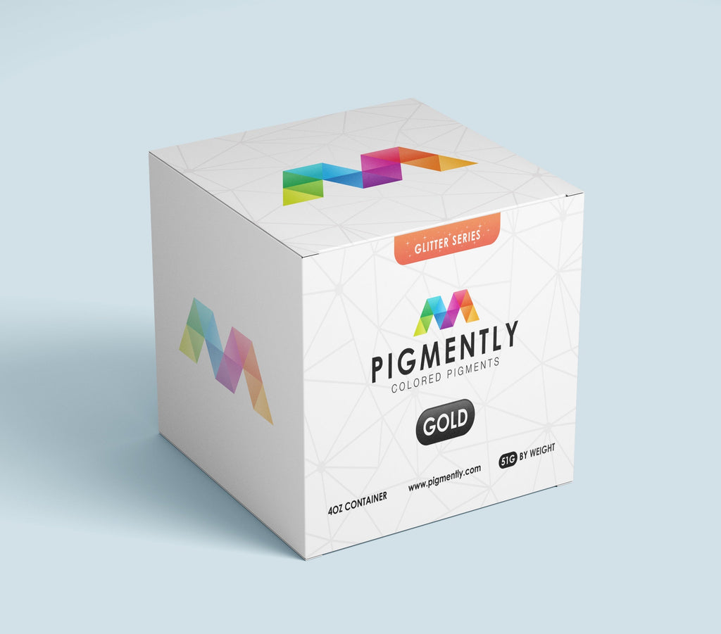 Gold Glitter Epoxy Powder Pigment UltraClear Epoxy