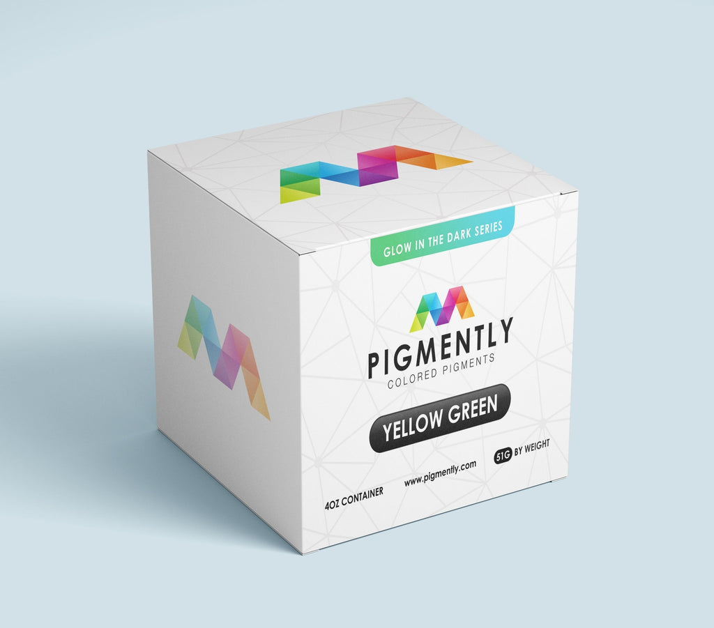 Yellow/Green Glow in the Dark Epoxy Powder Pigment UltraClear Epoxy