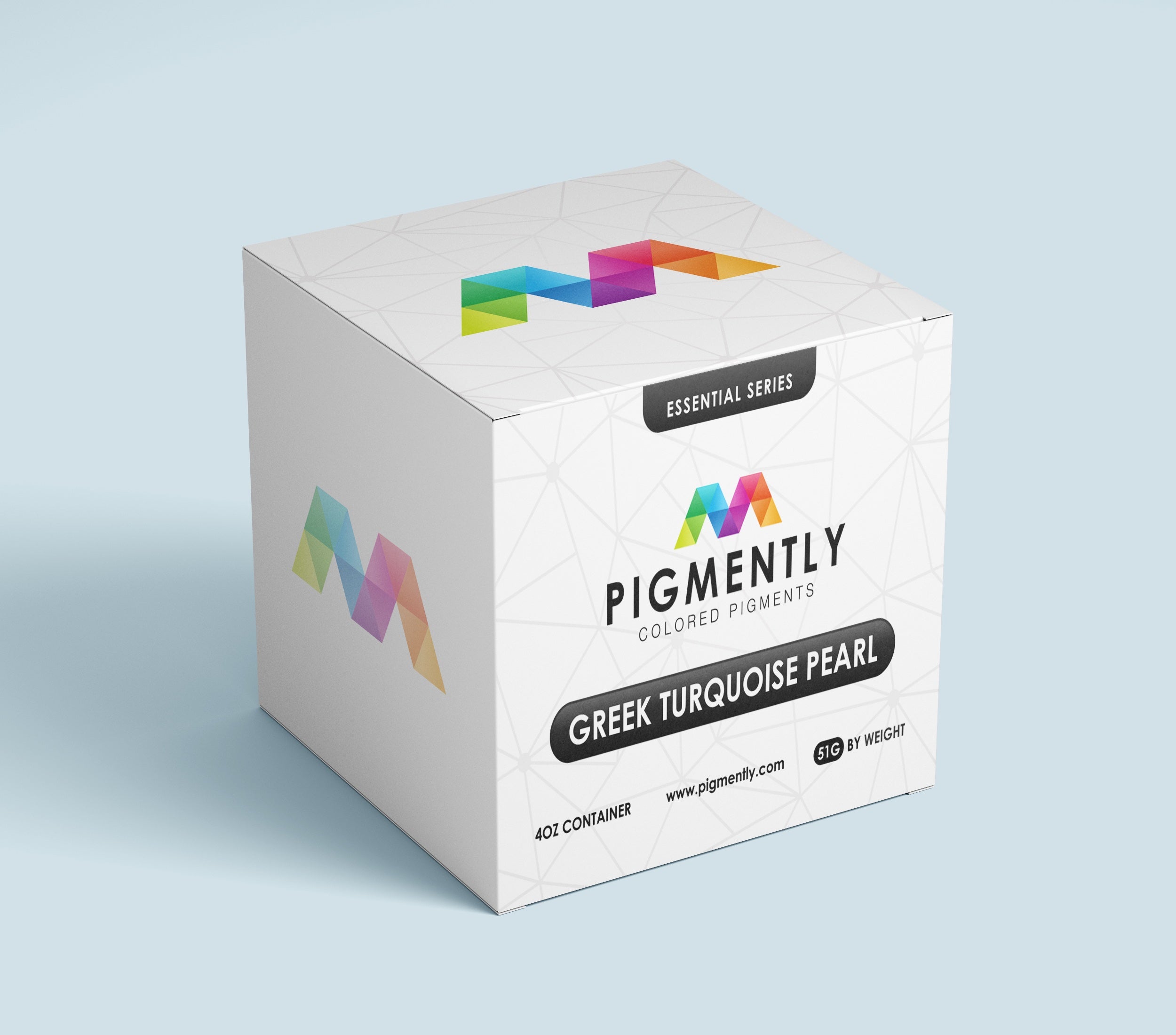 Greek Turquoise Pearl Epoxy Powder Pigment UltraClear Epoxy