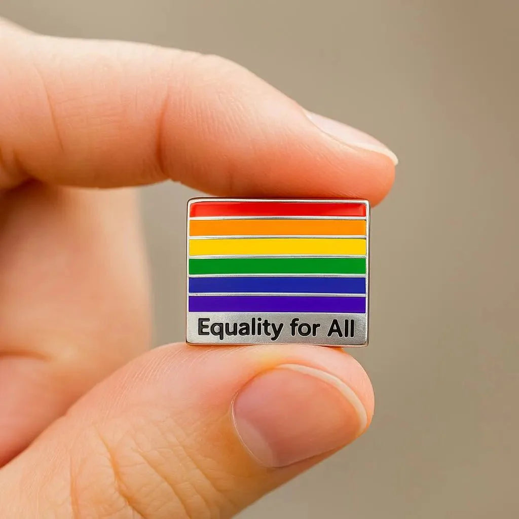 Equality For All Rainbow Flag Pins The Awareness Company