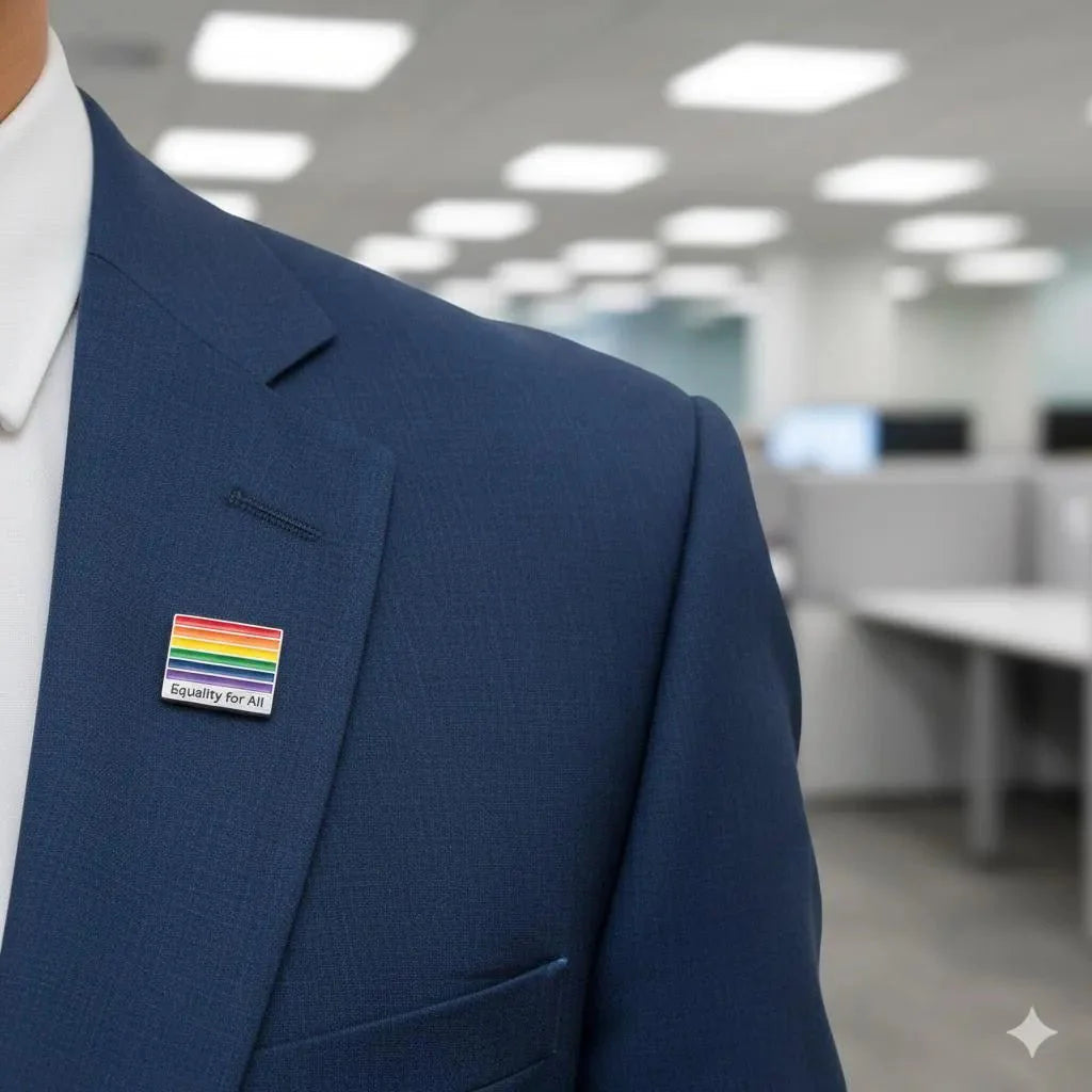 Equality For All Rainbow Flag Pins The Awareness Company