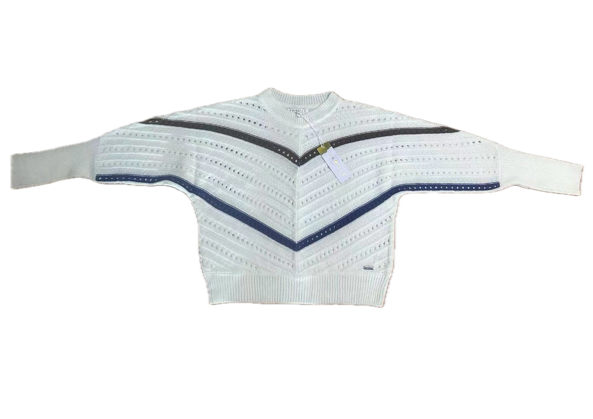 EYELET SWEATER profile-nyc
