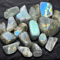 Labradorite Tumbled Stones (By The Piece Or Pound) Amazing Crystals