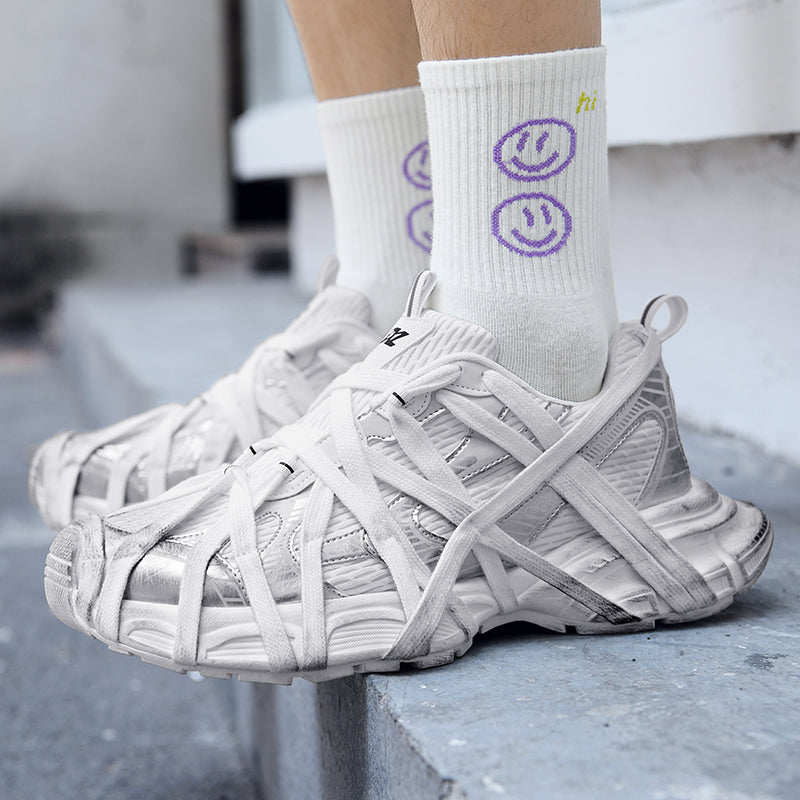 S2510 Silver Mummy Sneakers Niepce