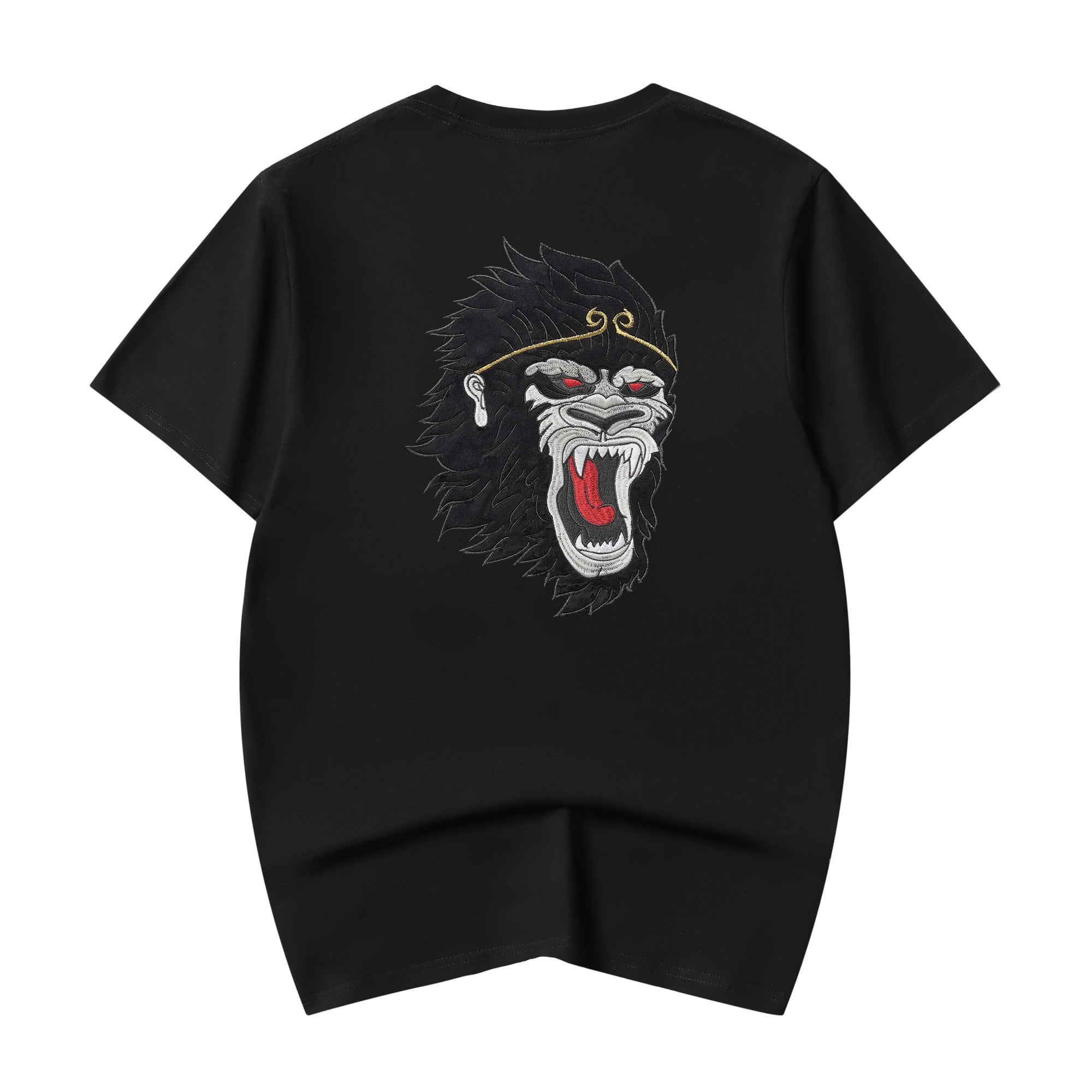 ET518 Raging Monkey Embroidered Tee Niepce