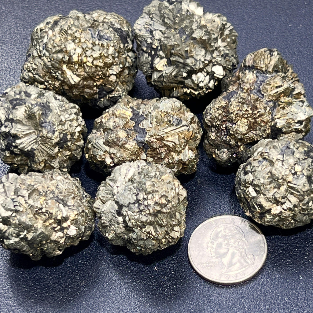 Marcasite Crystal Nodules Iron Pyrite Large Gold Nugget Rough Wholesale Amazing Crystals