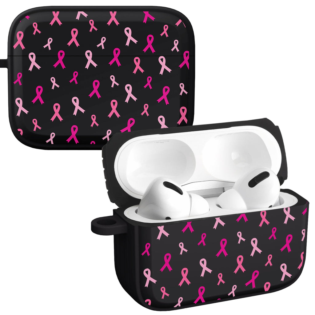 Breast Cancer Awareness HDX Apple AirPods Pro 1 & 2 Case Cover Affinity Bands