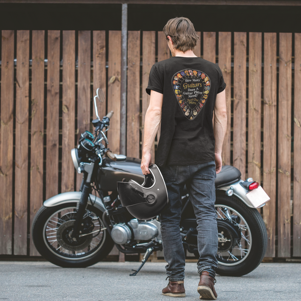 How Many Guitars T-Shirt Taboo