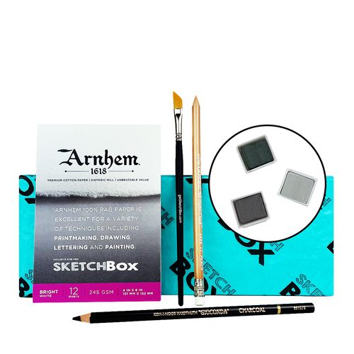 Tinted Charcoal Basic Box ShopSketchBox