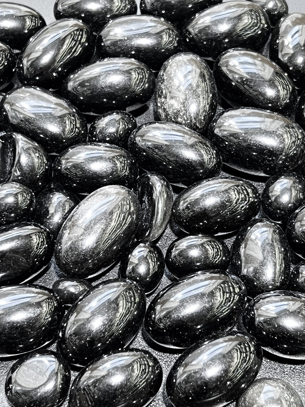 Black Obsidian Tumbled (By The Piece Or Pound) Wholesale Volcanic Glass Amazing Crystals