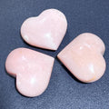 Pink Opal Puffy Heart Polished Crystal Carving Gemstones Decor Amazing Crystals